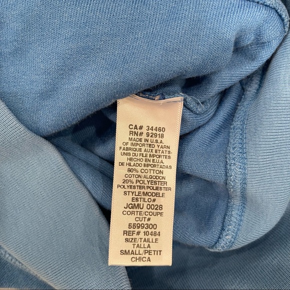 Juicy Couture blue terry cloth zip up hoodie with silver “J” - Picture 14 of 16